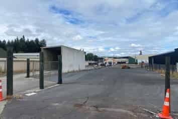 Substantial Yard with Truckwash Facility