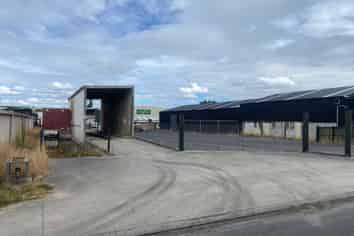 Substantial Yard with Truckwash Facility