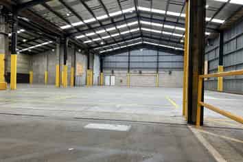 Parnell warehouse with scale