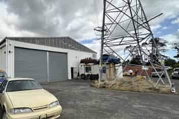 High Stud Extra Wide Roller Door Warehouse