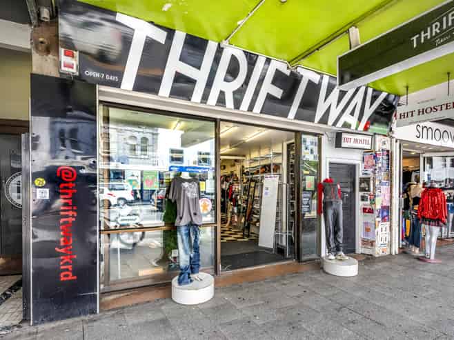 Huge frontage on K Road