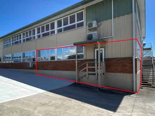 Ground floor open plan office space