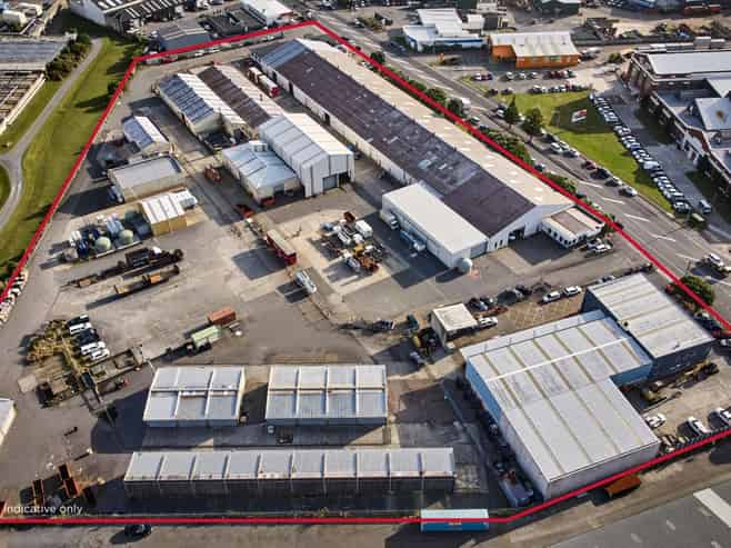 Large Scale Seaview Industrial Buildings