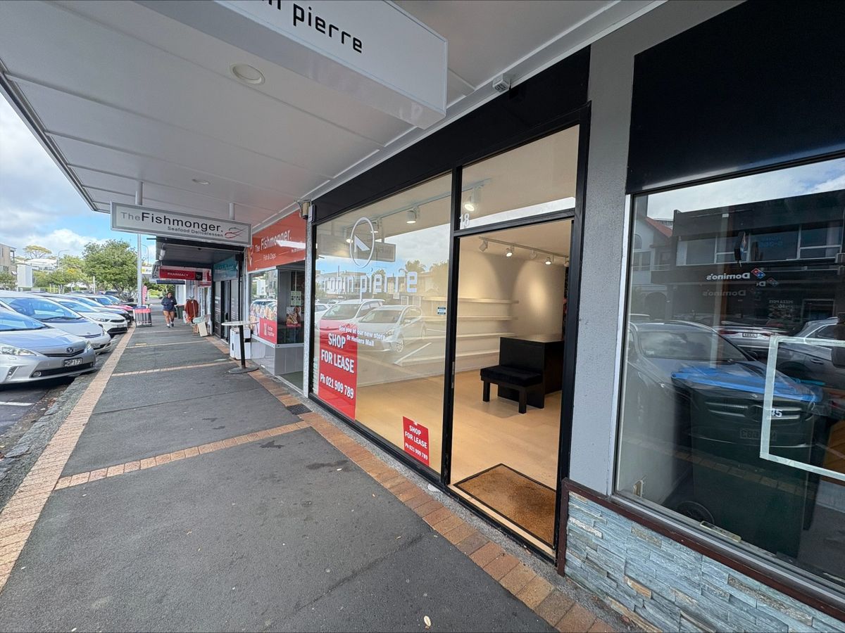 Well-positioned St Heliers Bay retail space, Saint Heliers
