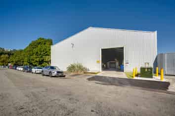 Large storage facility near Napier Port