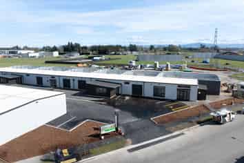 Tradesman units for lease – Rangiora, Stage 1