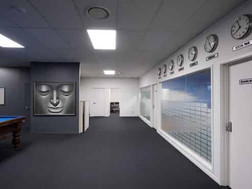 Offices at a crossroads