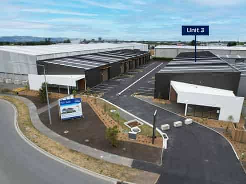 Brand new 260sq m industrial unit - due Q4 2025