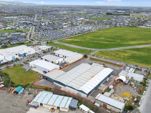Large scale manufacturing or warehousing