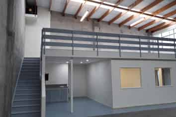 Tidy Workshop with Office and Mezzanine