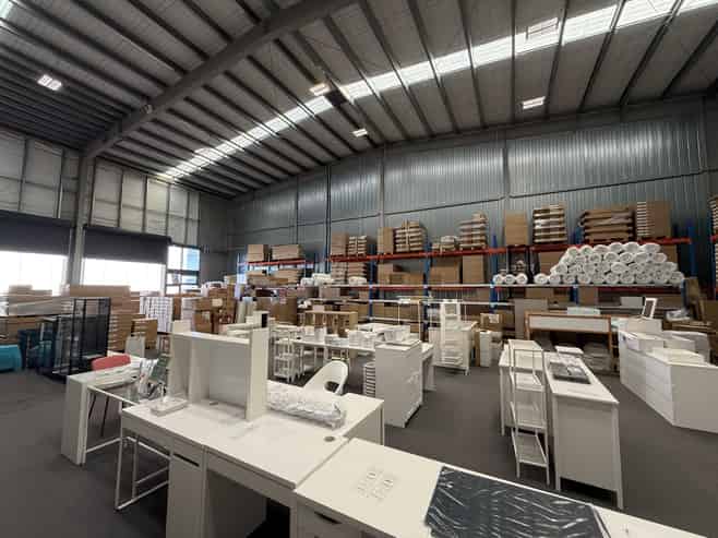 High stud warehouse with minimal office - 410sqm
