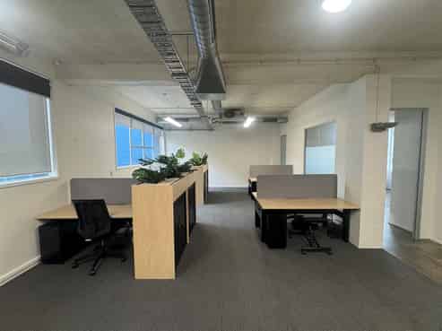 Fitted Eden Terrace Office with 10 Car Parks