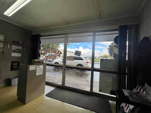 Set Up Opposite the Hospital
