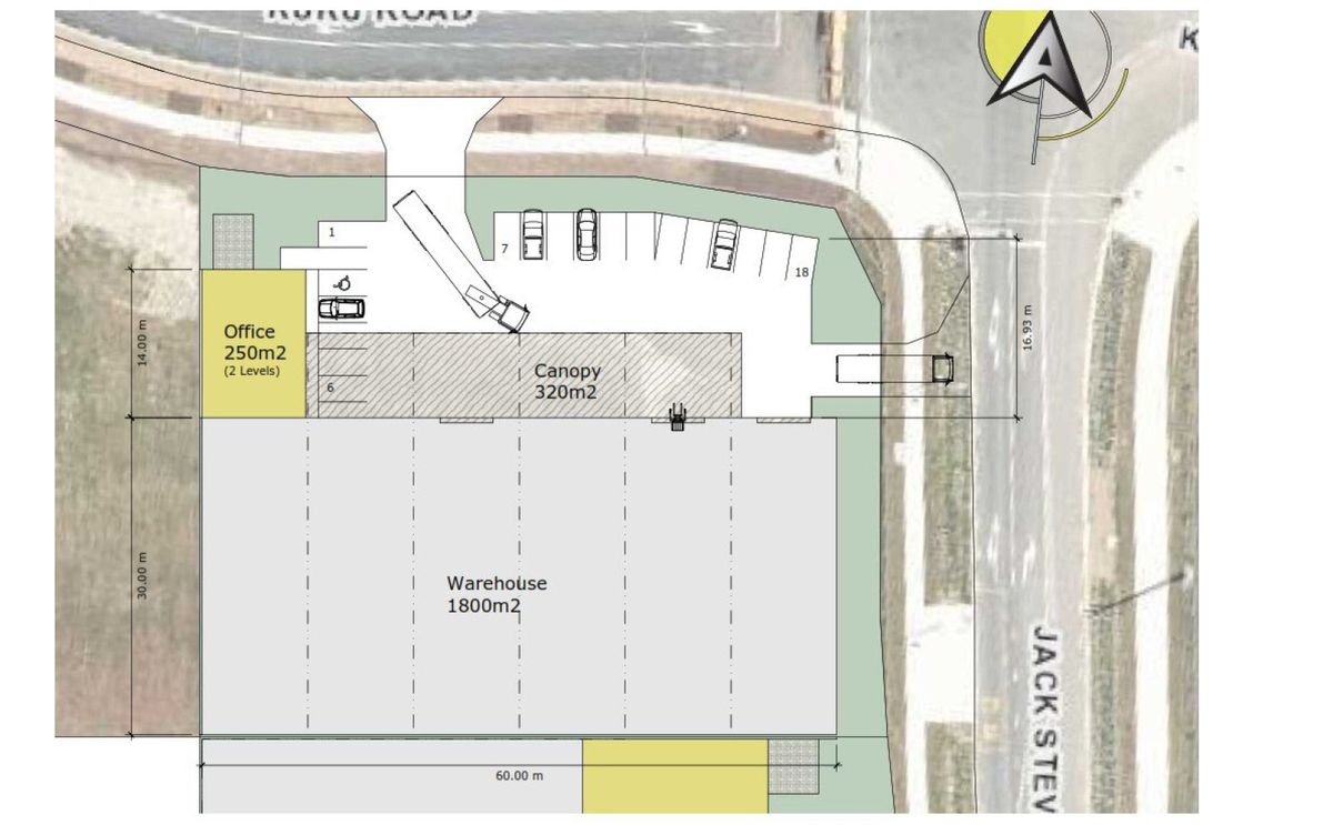 2,050sqm For Lease. Brand new. - Vista 3