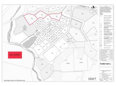 Tauriko Stage 4 - Lot sizes +8,000sqm