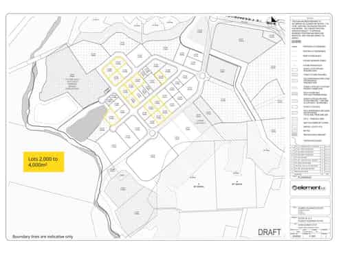 Tauriko Stage 4 - Lot sizes 2,000 - 4,000sqm