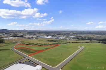 Industrial land below $300/m2