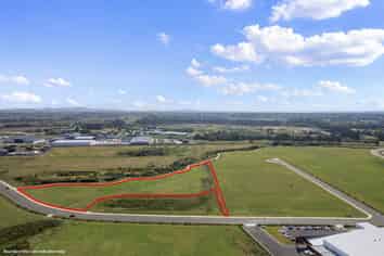 Industrial land below $300/m2