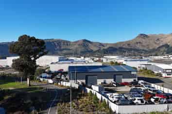 Warehouse with large yard