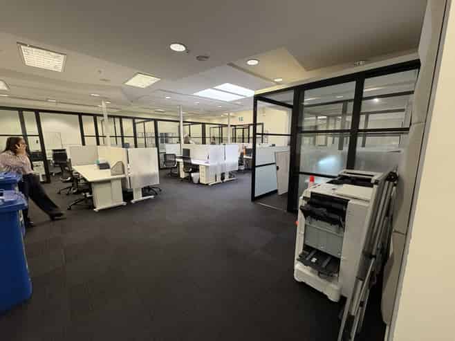 Large three lamps retail space for lease