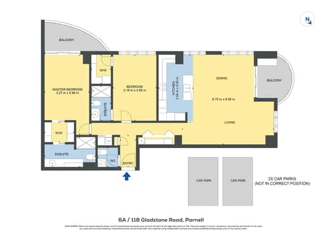 6A/118 Gladstone Road, Parnell