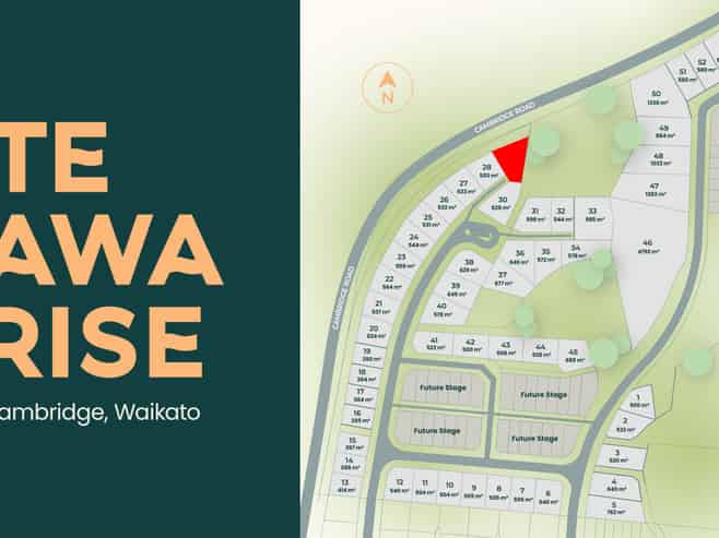 Lot 29 Whakahaumako Road, Cambridge