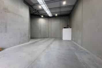 105m2, Vacant, Fully Secure. 