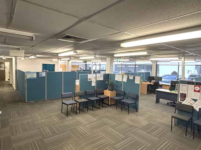 Office with parking on Cameron Road