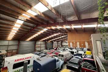 High Stud Extra Wide Roller Door Warehouse