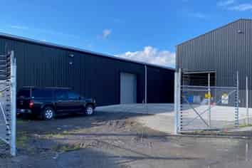 Large Open Warehouse & Yard Available