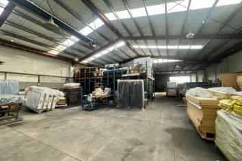 Morningside industrial facility with scale