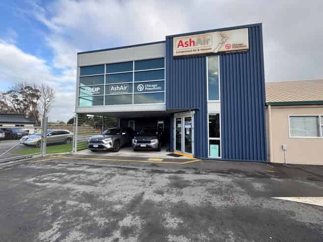 Large industrial site with drive-around access