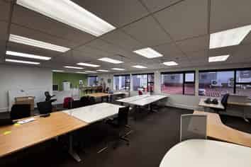 First floor office on popular Jackson Street
