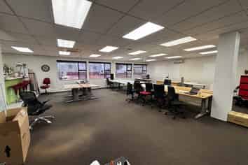 First floor office on popular Jackson Street