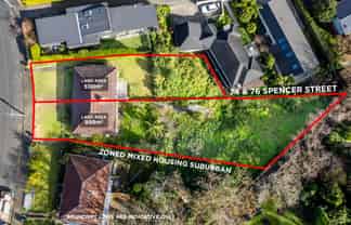 74 and 76 Spencer Street, Remuera