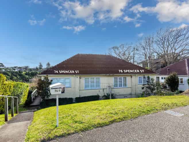 74 and 76 Spencer Street, Remuera