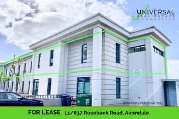 Level 1 office for lease Rosebank Road 