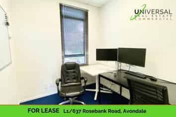 Level 1 office for lease Rosebank Road 