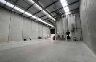 High Stud Warehouse on Corner Site