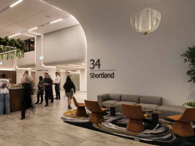Full floor in refurbished Shortland St building