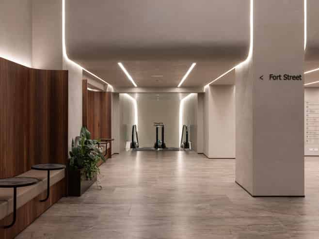 Full floor in refurbished Shortland St building