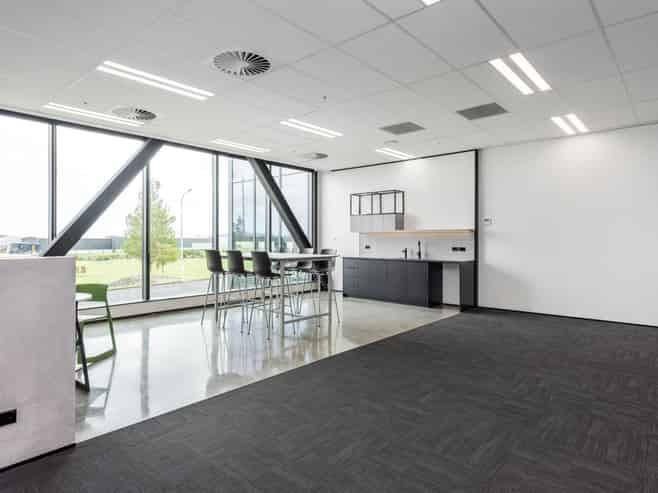 OPEN PLAN OFFICE WITH OUTLOOK
