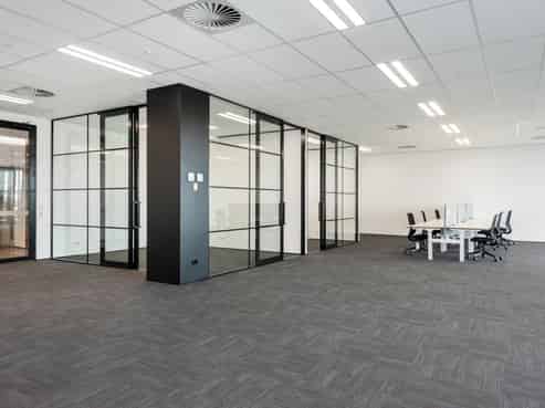 OPEN PLAN OFFICE WITH OUTLOOK
