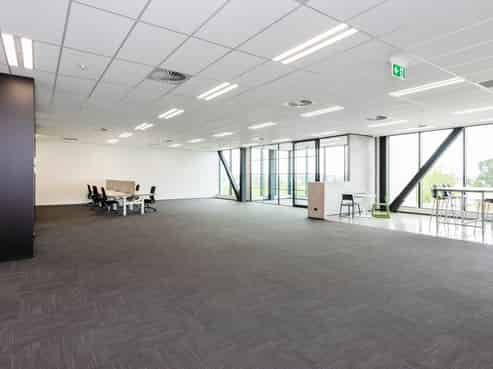 OPEN PLAN OFFICE WITH OUTLOOK
