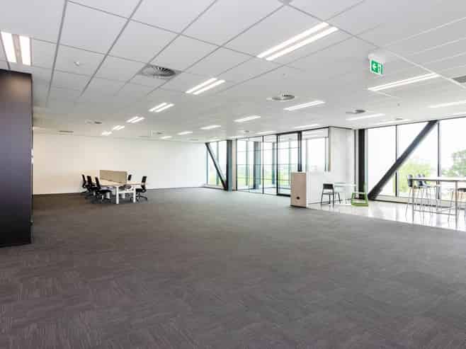 OPEN PLAN OFFICE WITH OUTLOOK
