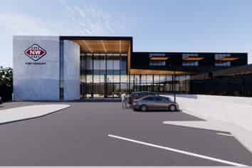 Street front retail – anchored by New World