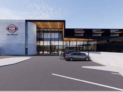 Street front retail – anchored by New World