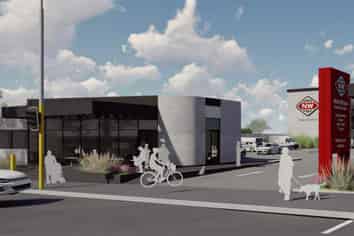 Street front retail – anchored by New World