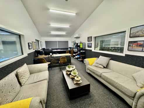 Modern industrial with yard