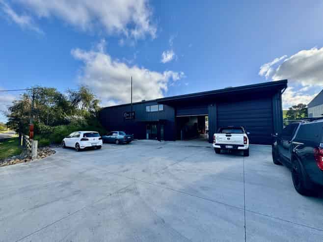 Modern industrial with yard